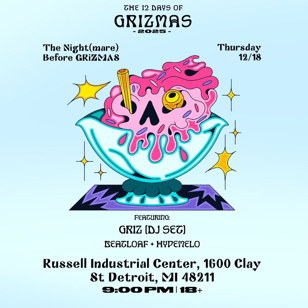 Event flyer for a show lit by Sacred Lasers, photo 40