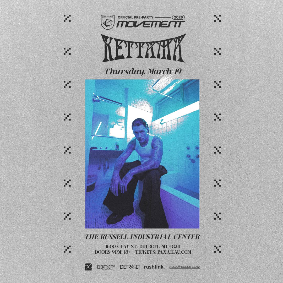 Event flyer for a show lit by Sacred Lasers, photo 77