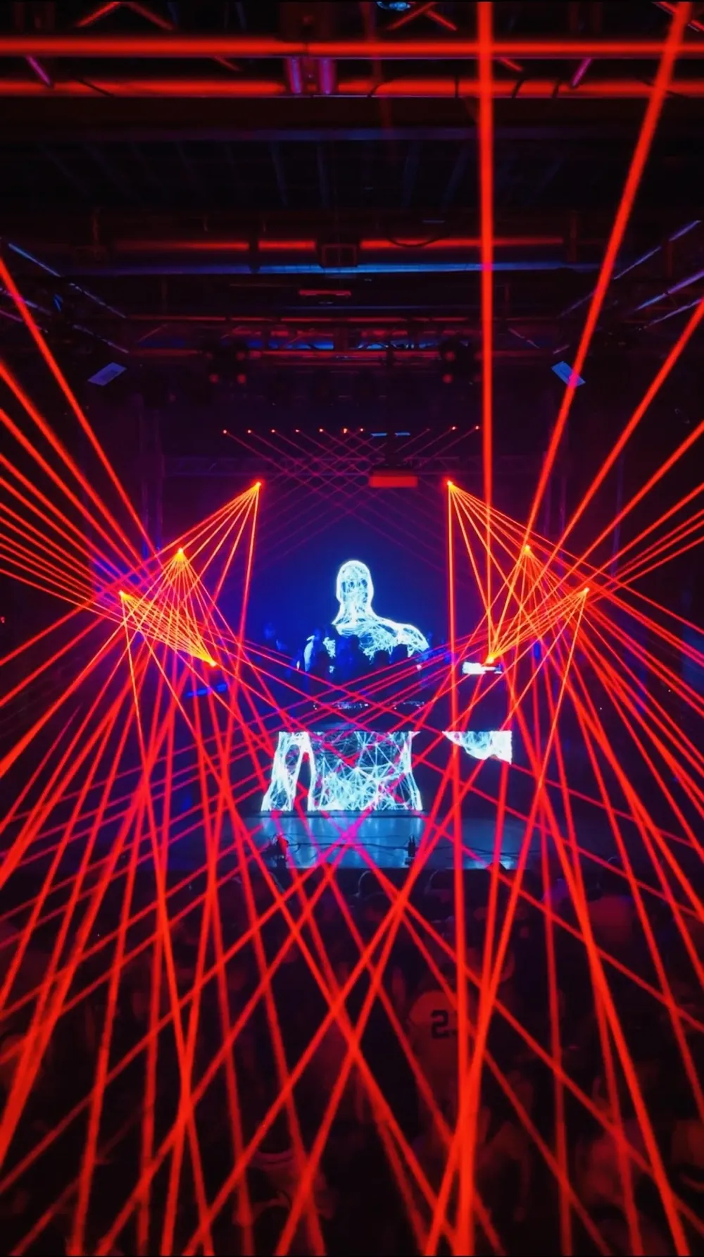 Laser show at The Crofoot Ballroom in Pontiac, photo 12