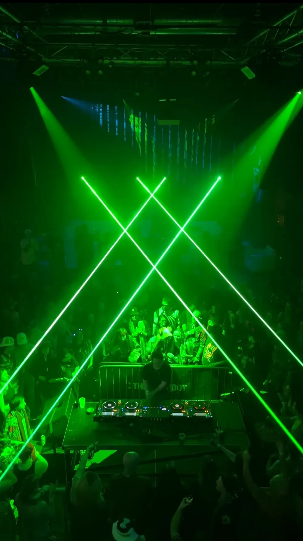 Laser show at The Crofoot Ballroom in Pontiac, photo 14