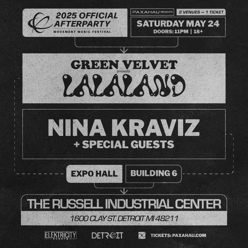 Event flyer for a show lit by Sacred Lasers, photo 12