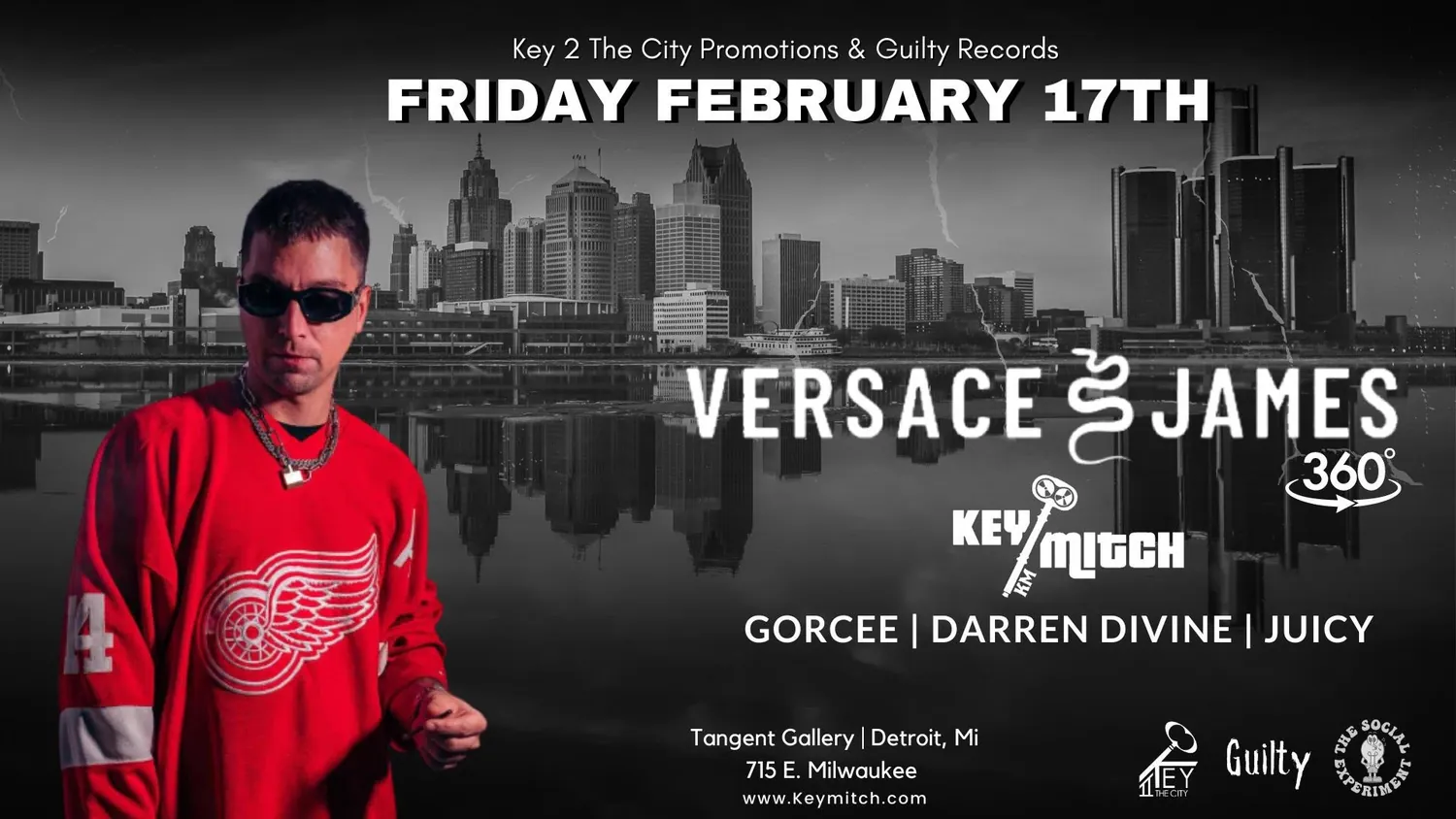 Event flyer for a show lit by Sacred Lasers, photo 61