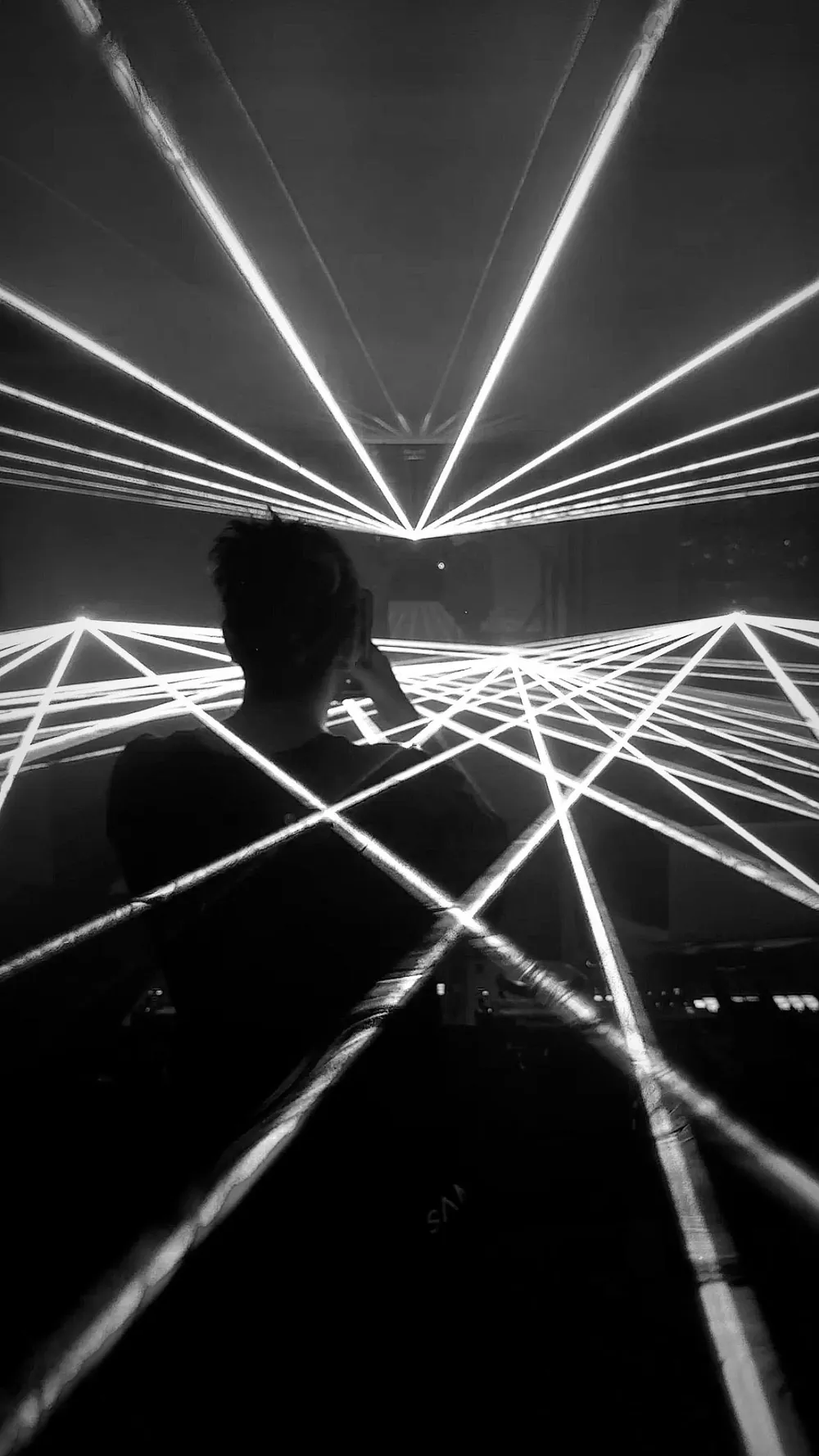 Early Sacred Lasers show, photo 9