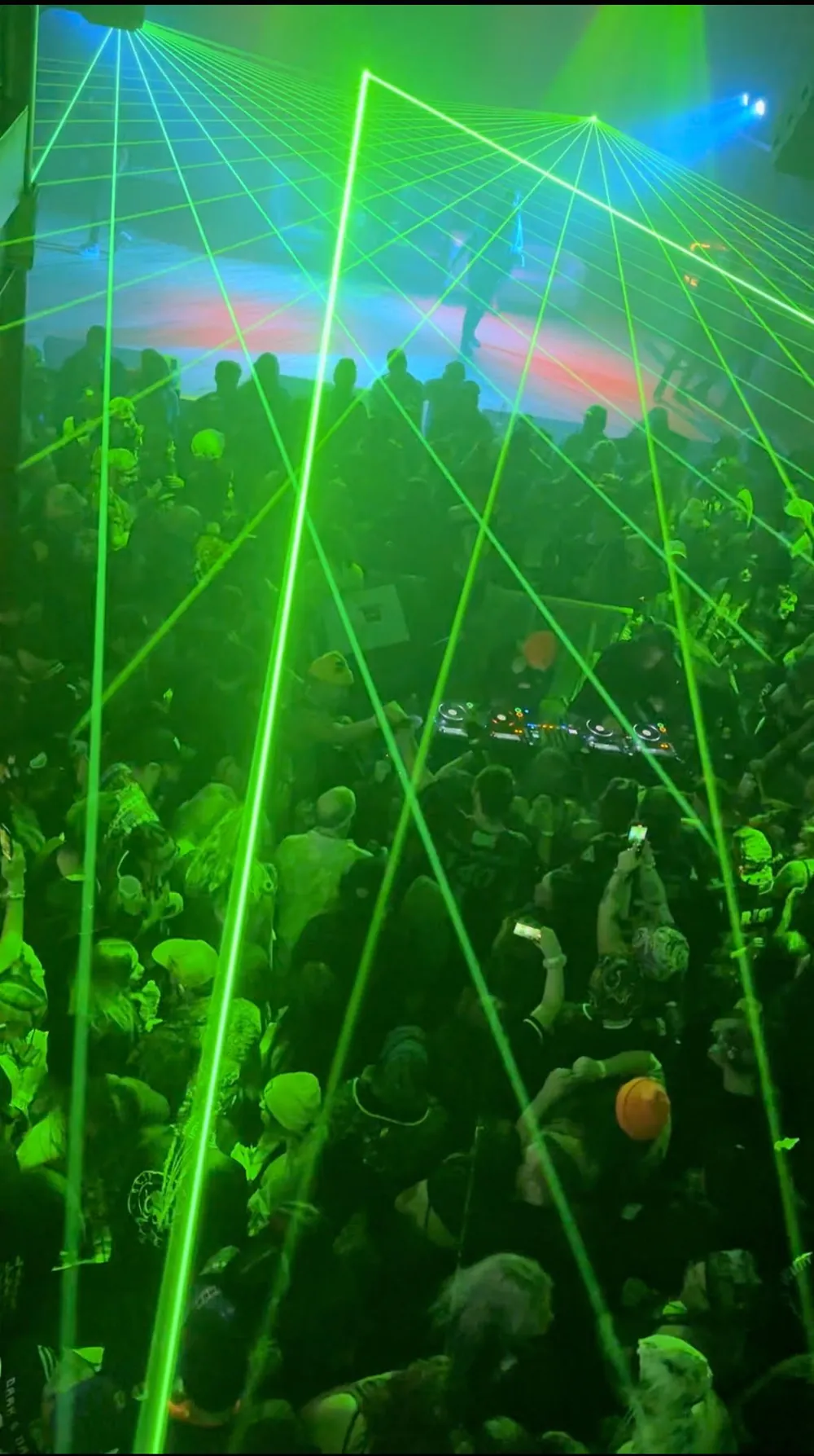Laser show at The Crofoot Ballroom in Pontiac, photo 8