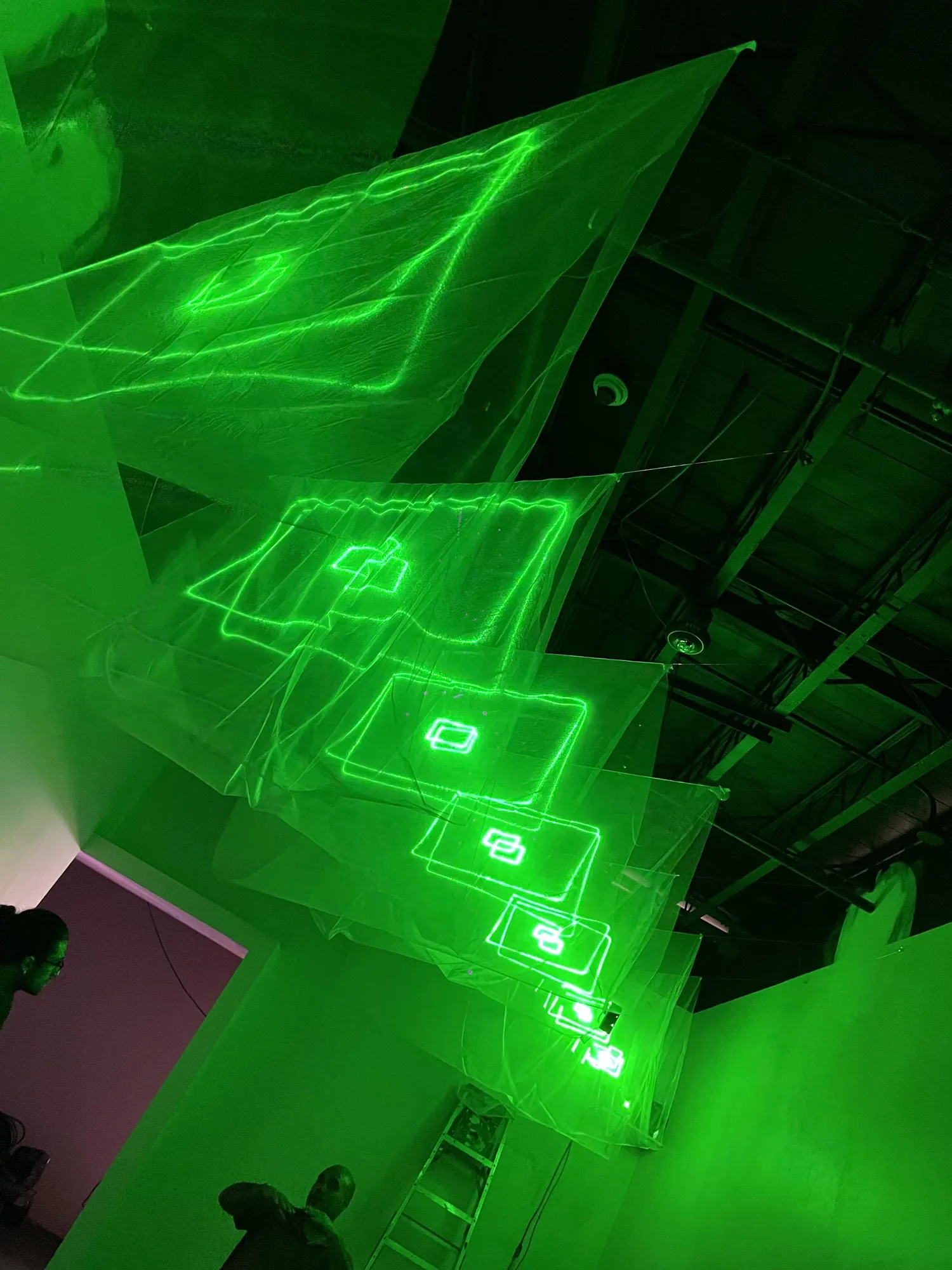 Early Sacred Lasers show, photo 13