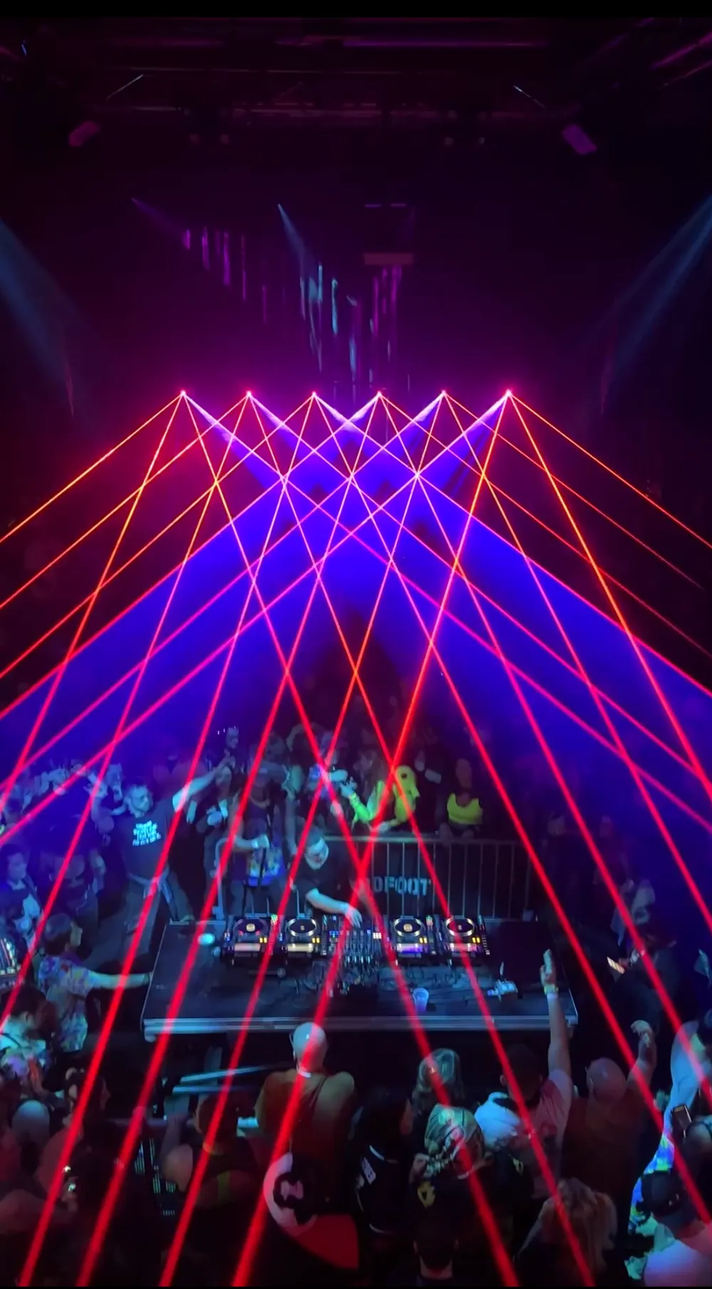 Laser show at The Crofoot Ballroom in Pontiac, photo 13
