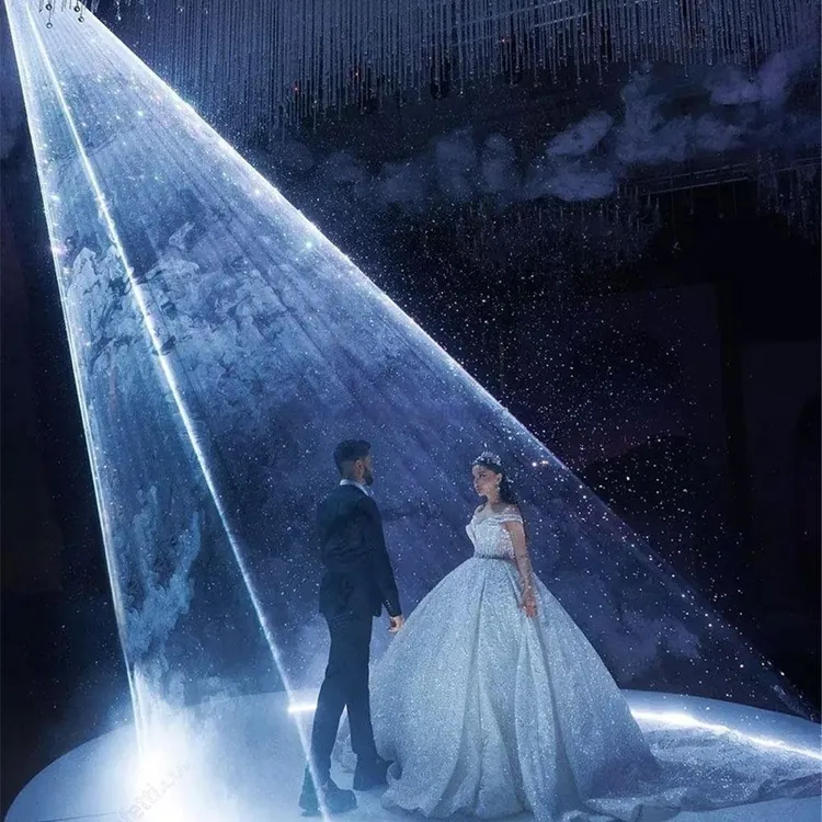 First Dance Wedding Halo Laser Package