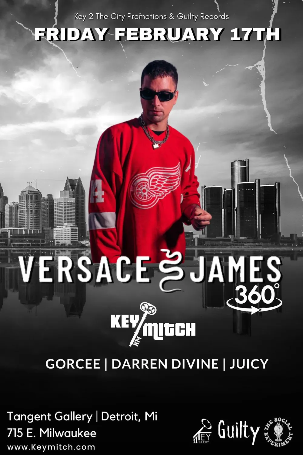 Event flyer for a show lit by Sacred Lasers, photo 11