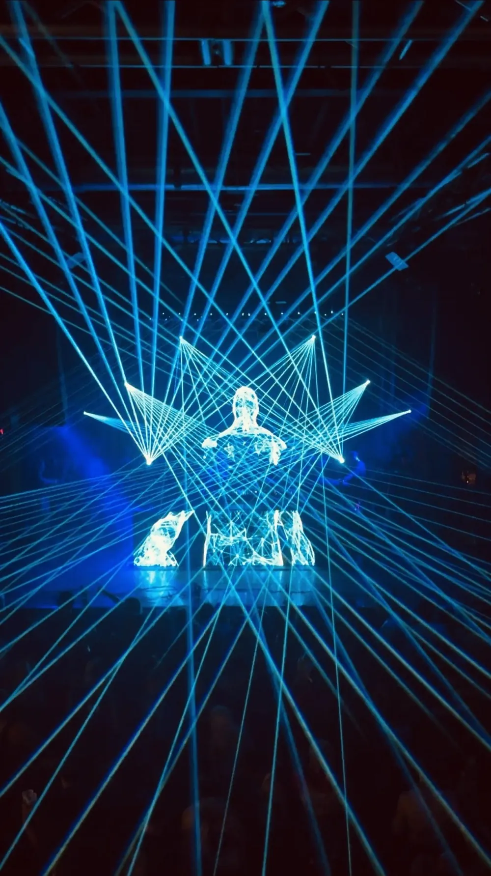 Laser show at The Crofoot Ballroom in Pontiac, photo 15